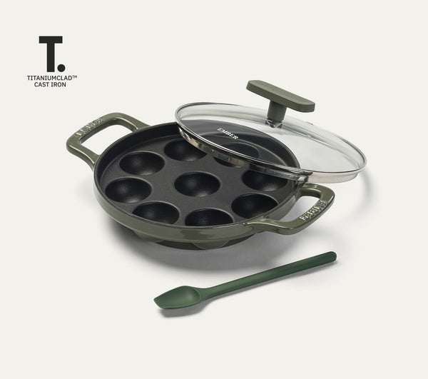 Ember TitaniumClad™ Cast Iron Appe Pan (20 cm) - Sage