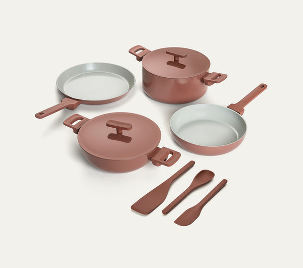 Complete Cookware Set (4-Piece) -Jaipur Terracotta