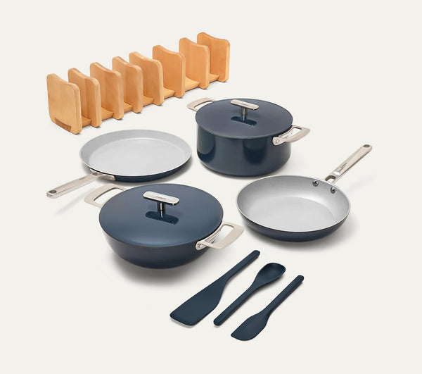 Complete Cookware Set (4-Piece) - Nilgiri Blue
