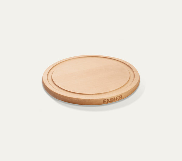 Ember Cast Iron Magnetic Trivet - Wood