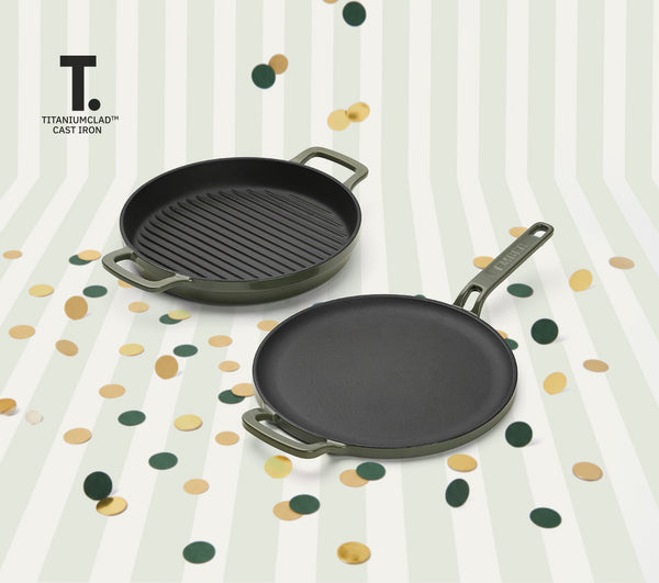 TitaniumClad™ Cast Iron Duo - Sage
