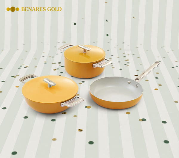 Ember Cookware Trio - Benares Gold