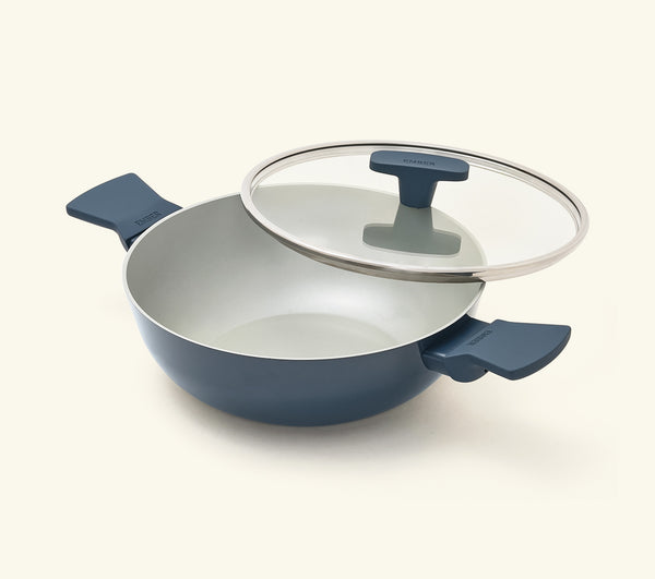Kadai 24cm with glass lid