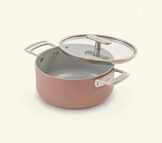 Mini Dutch Oven 20cm with glass lid - Jaipur Terracotta
