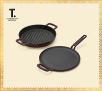 TitaniumClad™ Cast Iron Duo - Wine