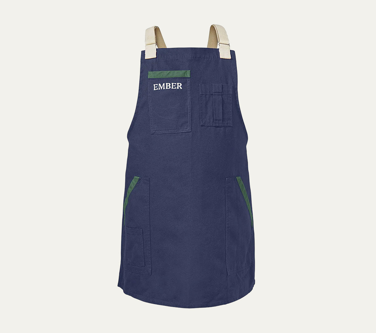 Ember Apron - Nilgiri Blue