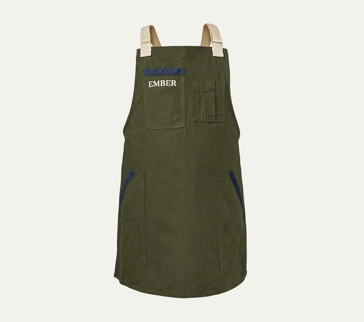 Ember Apron - Coorg Green