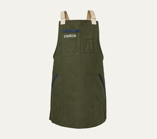 Ember Apron - Coorg Green