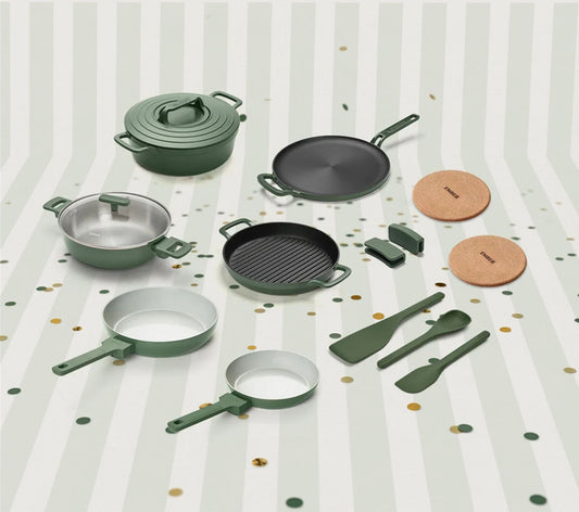 The Ember Kitchen Set - Coorg Green