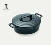 TitaniumClad™  Cast Iron Dutch Oven 27cm - Teal