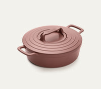 Pre-Seasoned Cast Iron Dutch Oven 27cm - Jaipur Terracotta