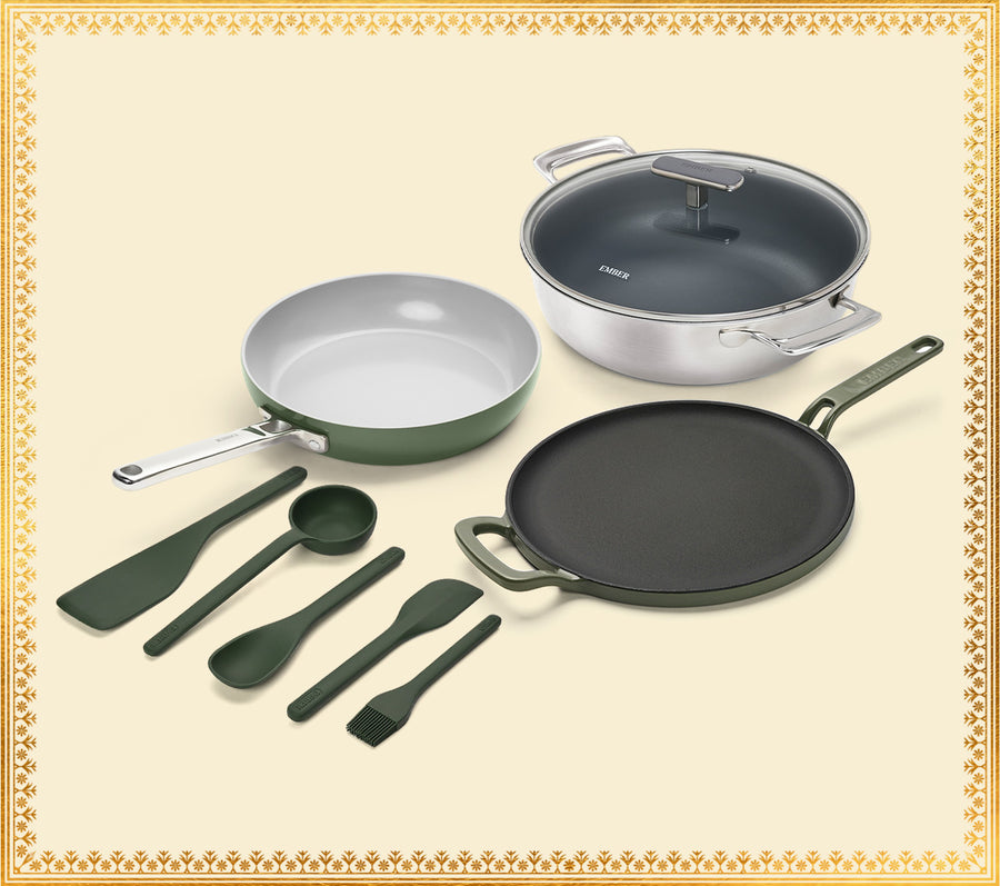 Essentials Set - Pro - Coorg Green + Sage