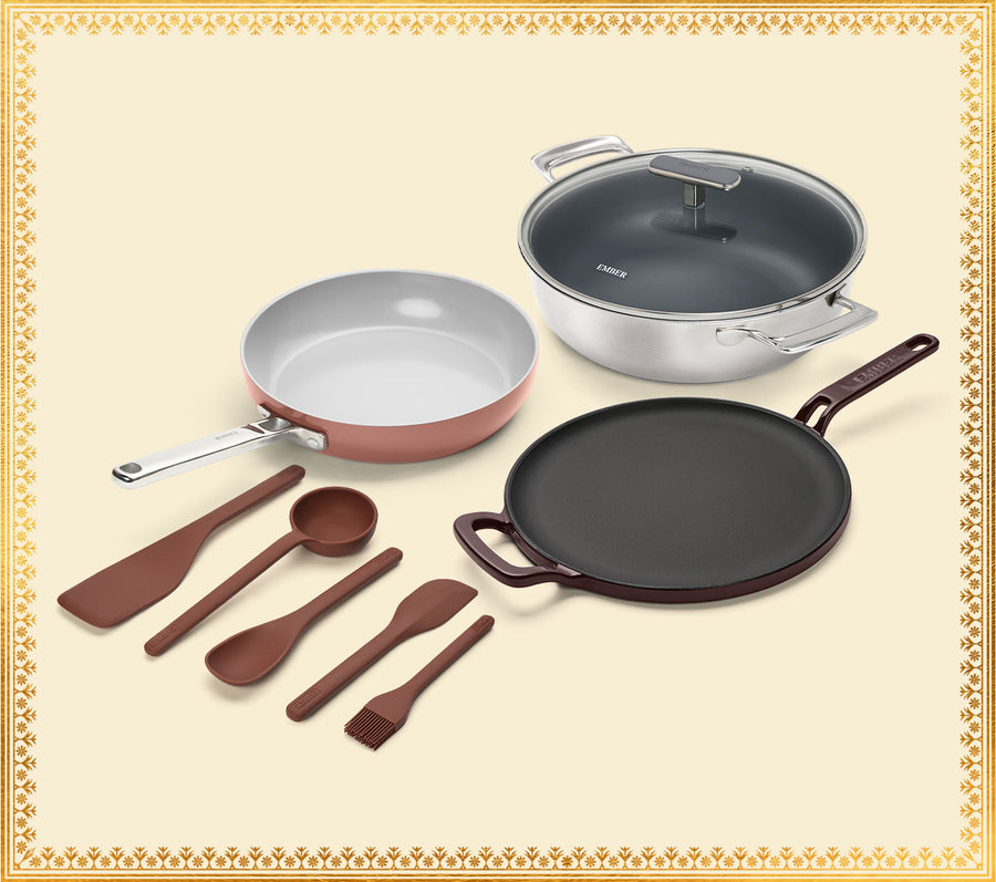 Essentials Set - Pro - Terracotta + Wine