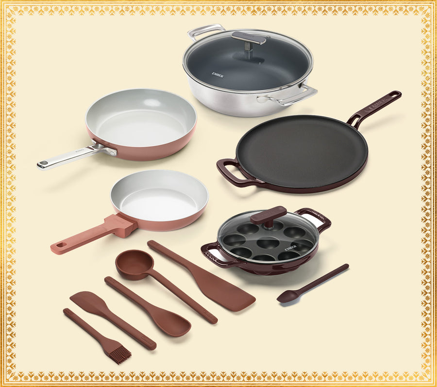 Everyday Set - Pro - Terracotta - Wine