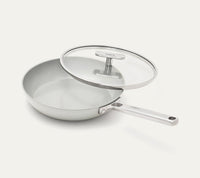 Frypan 24cm with glass lid - Himalayan Mist