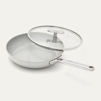 Frypan 24cm with glass lid - Himalayan Mist