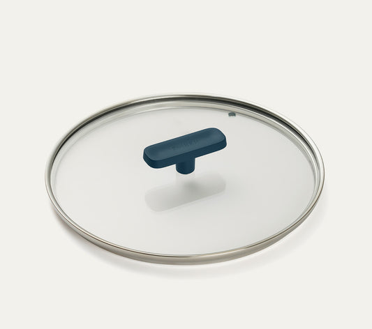 Glass Lid 24cm - Nilgiri Blue