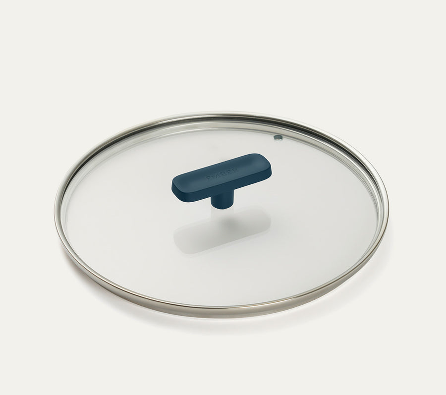 Glass Lid 24cm - Nilgiri Blue