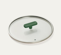 Glass Lid 24cm - Coorg Green