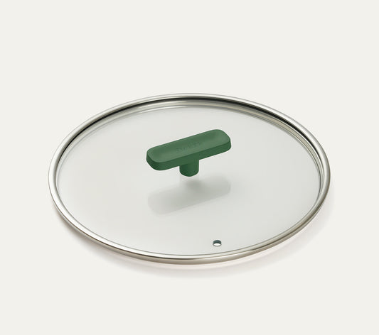 Glass Lid 24cm - Coorg Green