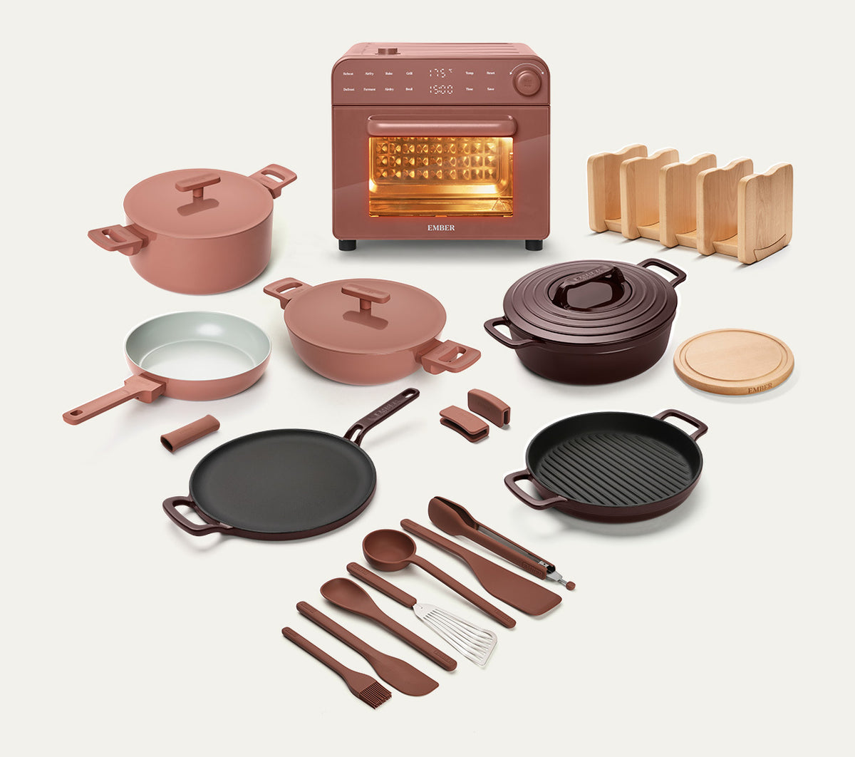 Ultimate Set - Pro - Terracotta - Wine