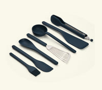 Set of 7 (Ladle, Brush, Flip, Stir, Scrape, Tong, Fish Spatula)