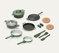 The Ember Kitchen Set - Coorg Green