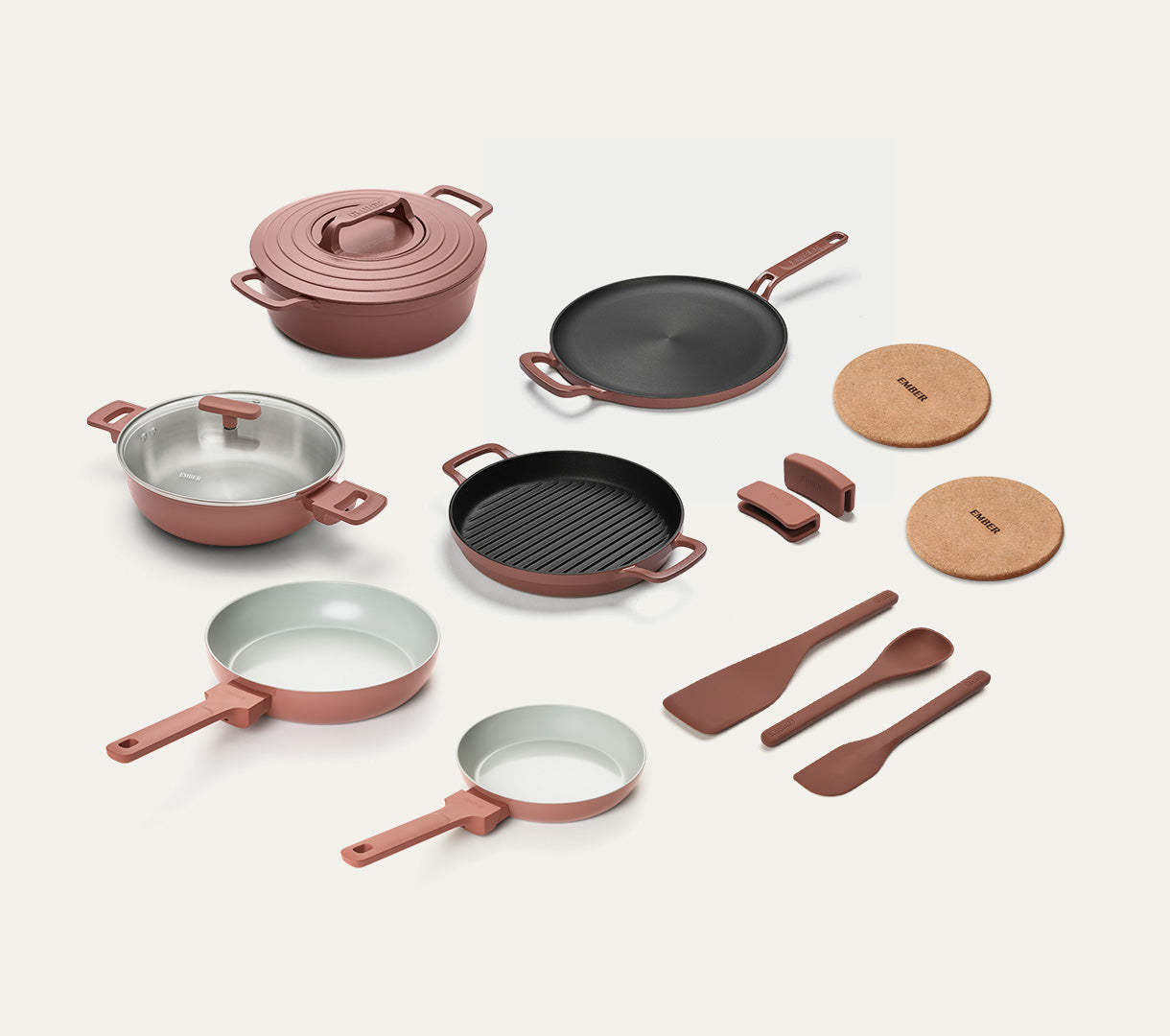 The Ember Kitchen Set - Jaipur Terracotta