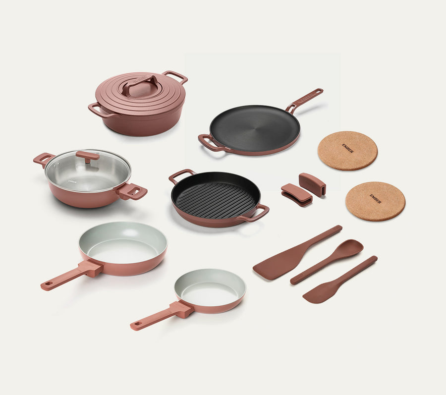 The Ember Kitchen Set - Jaipur Terracotta