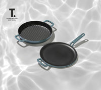 TitaniumClad™ Cast Iron Duo - Ocean