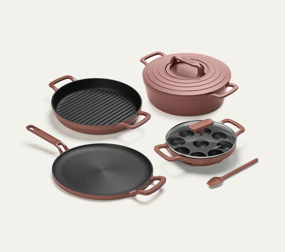 Pre Seasoned Cast Iron - Set of 4