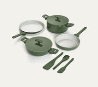 Complete Cookware Set (4-Piece) -Coorg Green