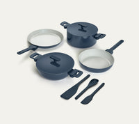 Complete Cookware Set (4-Piece) - Nilgiri Blue