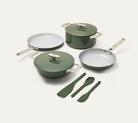 Complete Cookware Set (4-Piece) Without Storage - Coorg Green