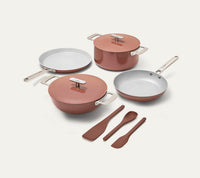 Complete Cookware Set (4-Piece) Without Storage - Jaipur Terracotta