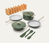 Complete Cookware Set (4-Piece) - With Storage