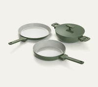 Everyday Cookware Trio - Coorg Green