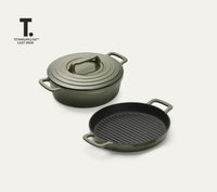 TitaniumClad™ Cast Iron Duo - Sage