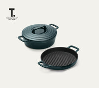 TitaniumClad™ Cast Iron Duo - Teal