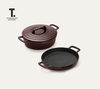 TitaniumClad™ Cast Iron Duo - Wine