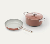 Ember Mini Frypan + Mini Dutch Oven Duo - Jaipur Terracotta