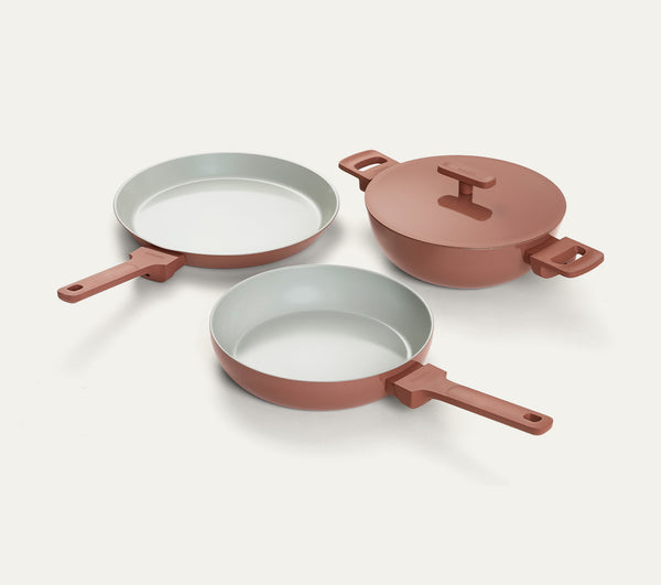 Everyday Cookware Trio - Jaipur Terracotta