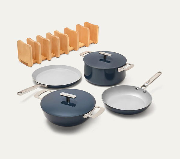 Complete Cookware Set (4-Piece) - Nilgiri Blue