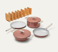 Complete Cookware Set (4-Piece) -Jaipur Terracotta