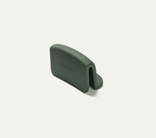 Ember Pan Single Side Handle Holder - Coorg Green
