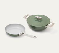Ember Mini Frypan + Kadai Duo - Coorg Green