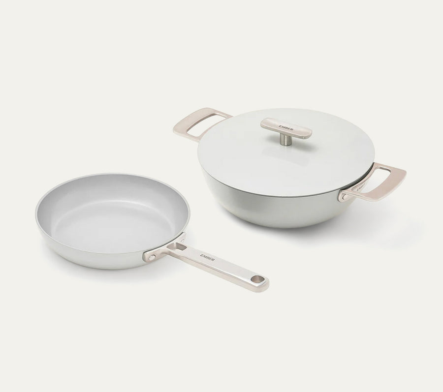 Ember Mini Frypan + Kadai Duo - Himalayan Mist
