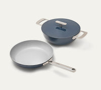 Ember Frypan + Kadai Duo - Nilgiri Blue