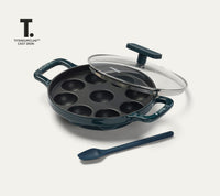 Ember TitaniumClad™ Cast Iron Appe Pan (20 cm) - Teal