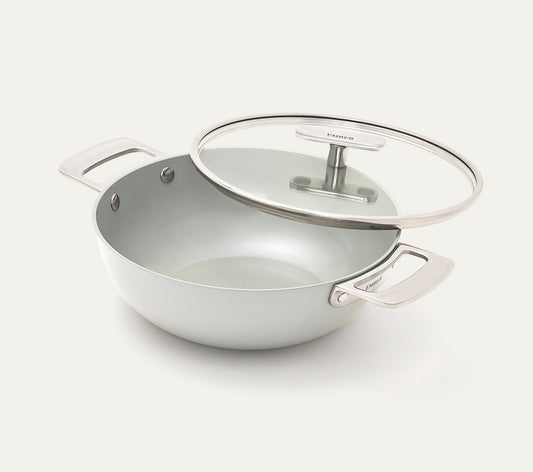 Kadai 24cm with glass lid - Himalayan Mist